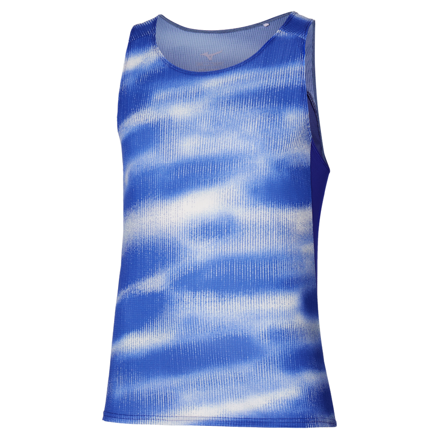Mizuno DRYAEROFLOW GRAPHIC TANK White